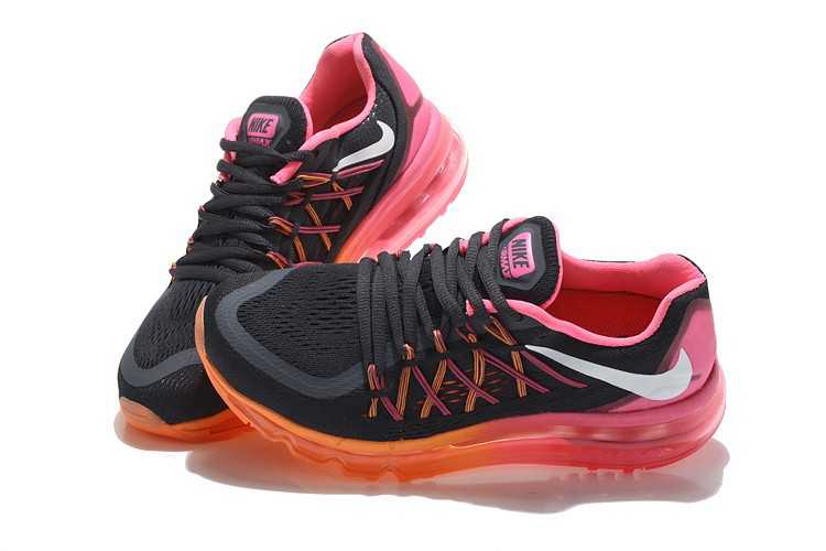nike air max 2015 femme magasin concurrence des prix basket noir orange rose vente en ligne